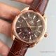 Replica Swiss Omega Seamaster GMT 150M Watch Rose Gold Coffee Brown Version (3)_th.jpg